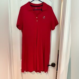 Kim Rogers nautical red dress